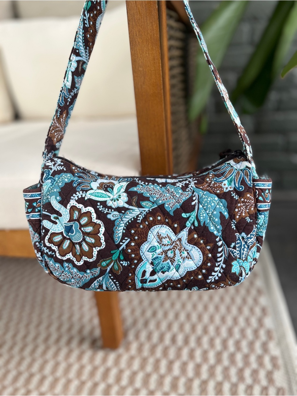 Vera Bradley Java Blue Maggie bag